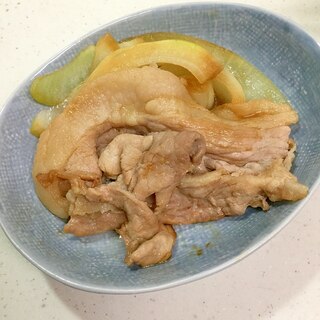 トレイで下味　豚生姜焼き